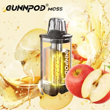 Gunnpod Moss Apple Bomb 8000 Puffs