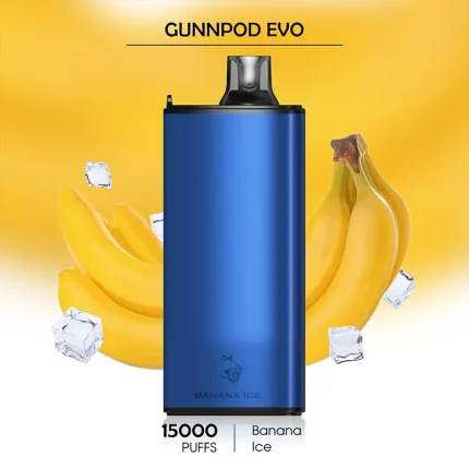 Gunnpod Evo Banana Ice - 15000 Puffs