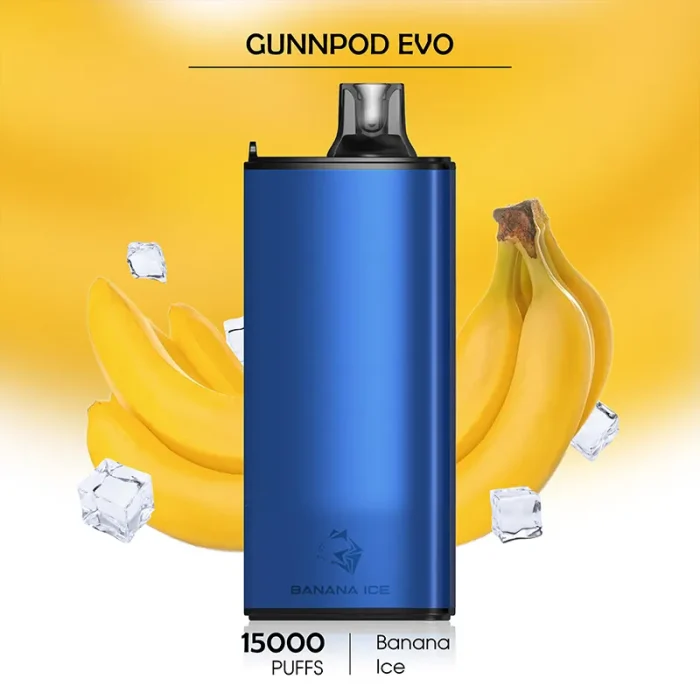 Gunnpod Evo Banana Ice - 15000 Puffs