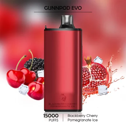 Gunnpod Evo Blackberry Cherry Pomegranate lce