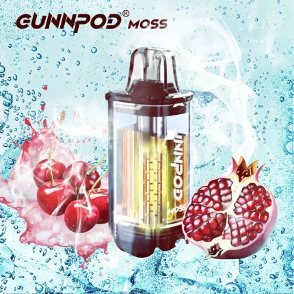 Gunnpod Moss Cherry Pomegranate Ice 8000Puffs