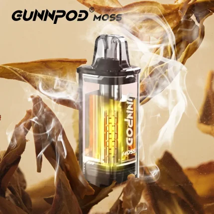 Gunnpod Moss Classic Tobacco - 8000Puffs