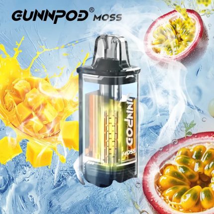 Gunnpod Moss Ice Passionfruit Mango Lime - 8000 Puffs