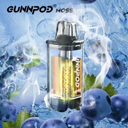 Gunnpod Moss MR Blue 8000 Puffs