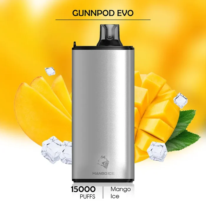 Gunnpod Evo Mango Ice - 15000Puffs