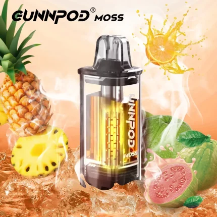 Gunnpod Moss Pineapple Orange Guava Ice 8000 Puffs