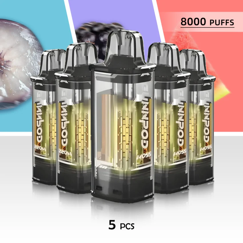 Gunnpod Moss 8000 Puffs Packages 5PODs